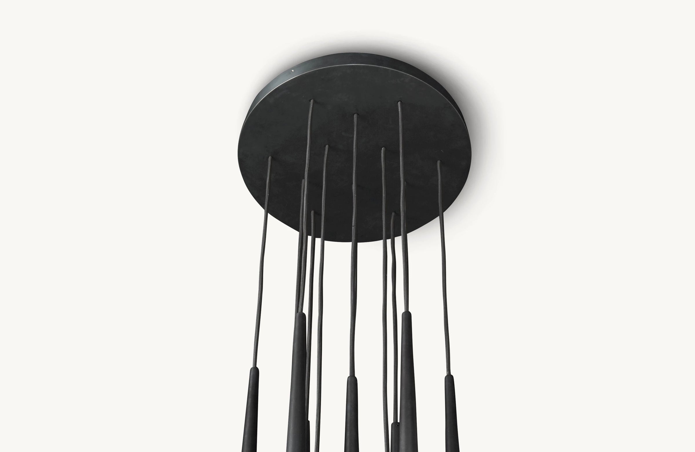 WOMO Pin Cascading Round Chandelier - Aquitaine
