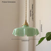 WOMO Retro Coloured/Pink Glass Pendant Light-WM2084 thumbnail