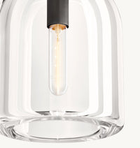 WOMO Cloche Crystal Pendant Light - Botanist