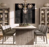 WOMO Linear Sputnik Globe Glass Chandelier - Mobile