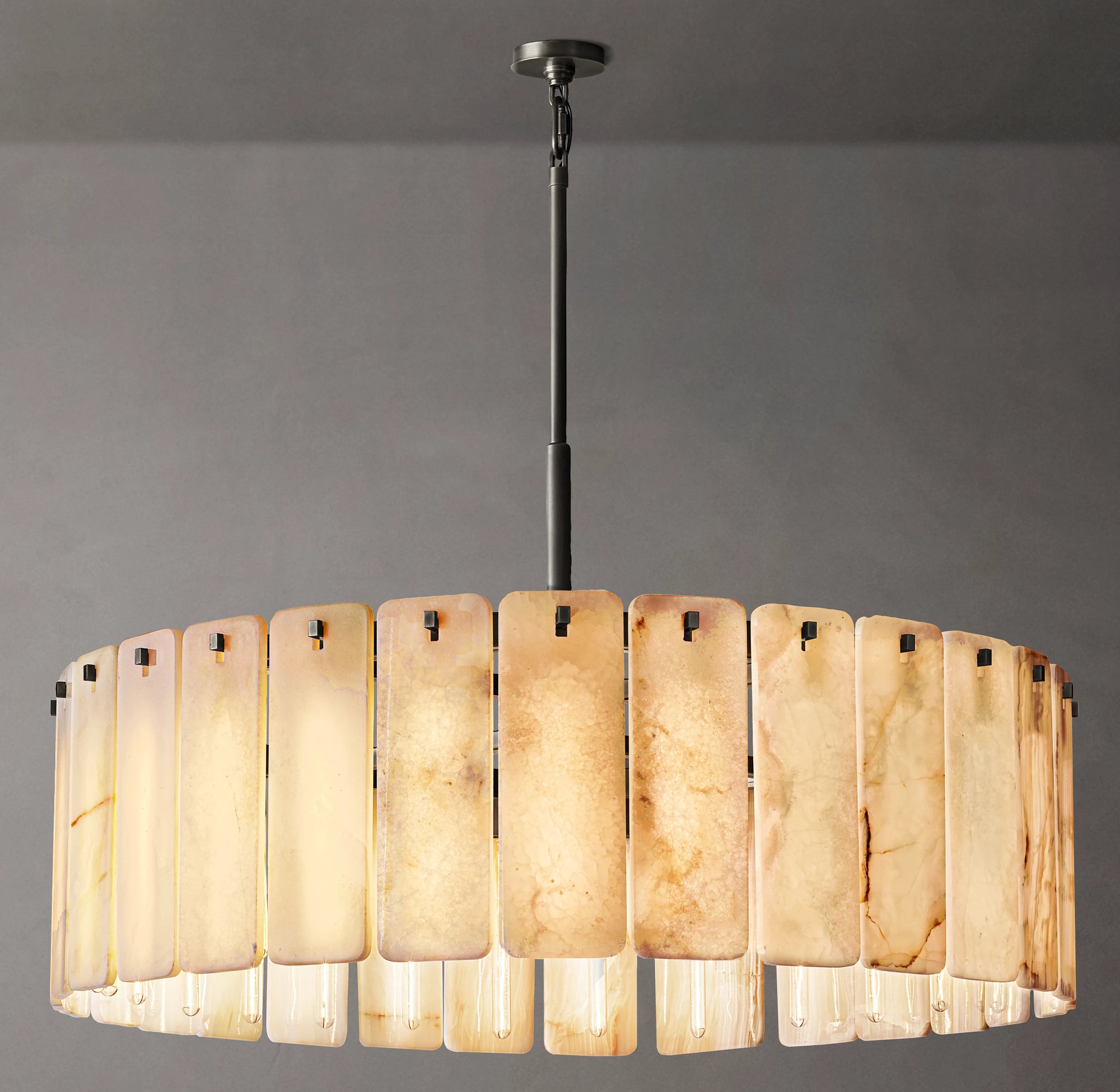 WOMO Alabaster Round Chandelier - Calamette
