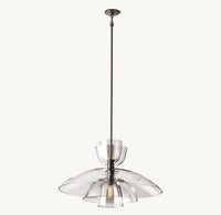 WOMO Clear Glass Cloche Pendant Light - Blom