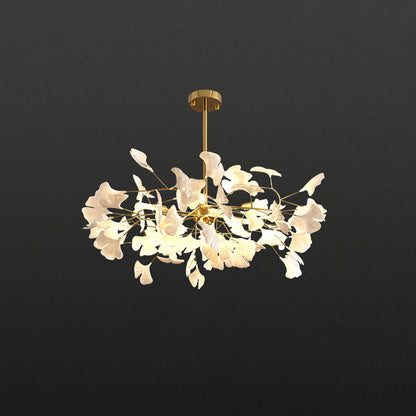 WOMO Ginkgo Leaf Chandelier-WM2205b