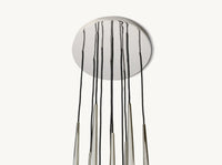 WOMO Pin Cascading Round Chandelier - Aquitaine