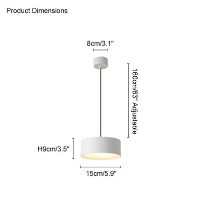 WOMO Drum Small Pendant Light-WM2031