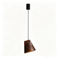 WOMO Wooden Taper Single Pendant Light-WM3256