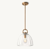 WOMO Dome Crystal Pendant Light - Botanist