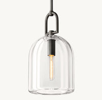 WOMO Cloche Crystal Pendant Light - Botanist