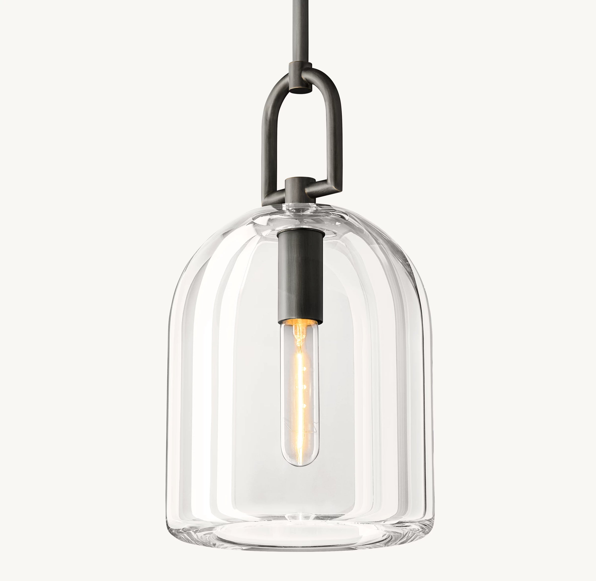 WOMO Cloche Crystal Pendant Light - Botanist