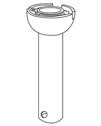 8″ Downrod (10' Ceiling Height)