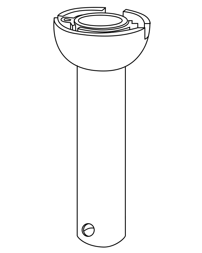 16″ Downrod (10′ Ceiling Height)