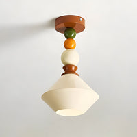 WOMO Mid‑Century Colorful Bead Pendant Light-WM3239