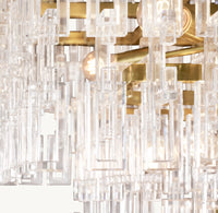 WOMO Chain Crystal Tiered Chandelier - Marignan