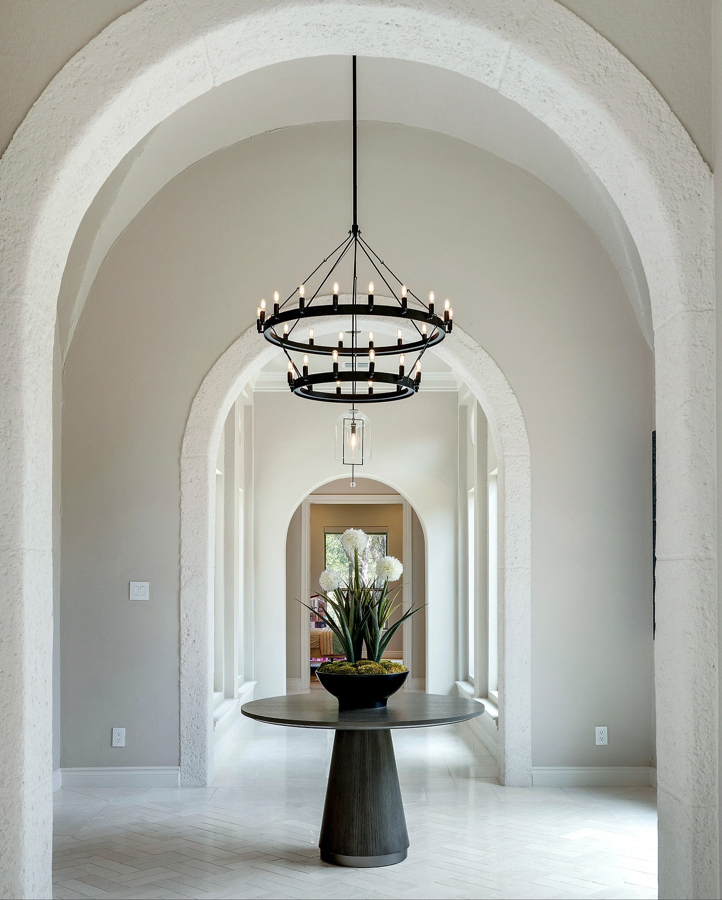 WOMO Vintage Filament Tubular Candle Tiered Chandelier - Camino