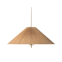 WOMO Mid Century Modern Bamboo Cone Chandelier-WM3220