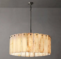 WOMO Alabaster Round Chandelier - Calamette