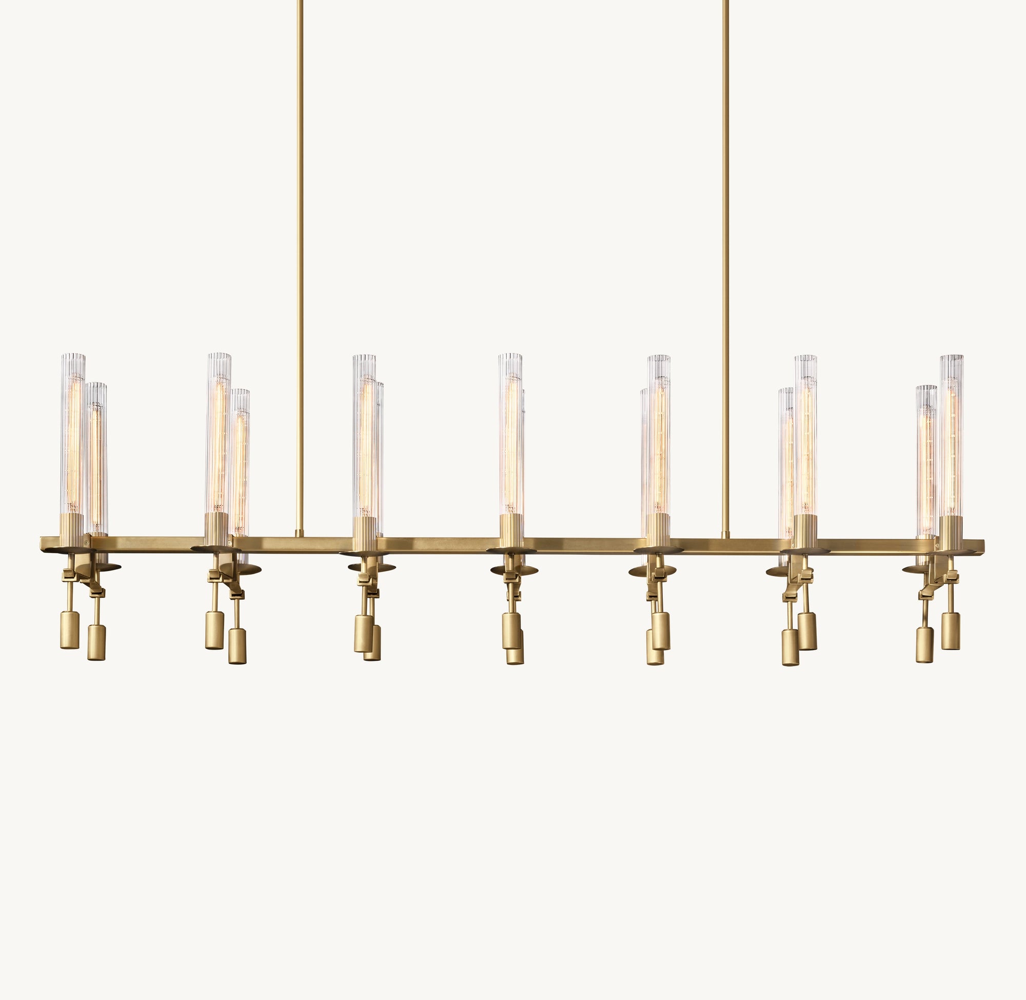 WOMO Candle Linear Chandelier - Fontanelle