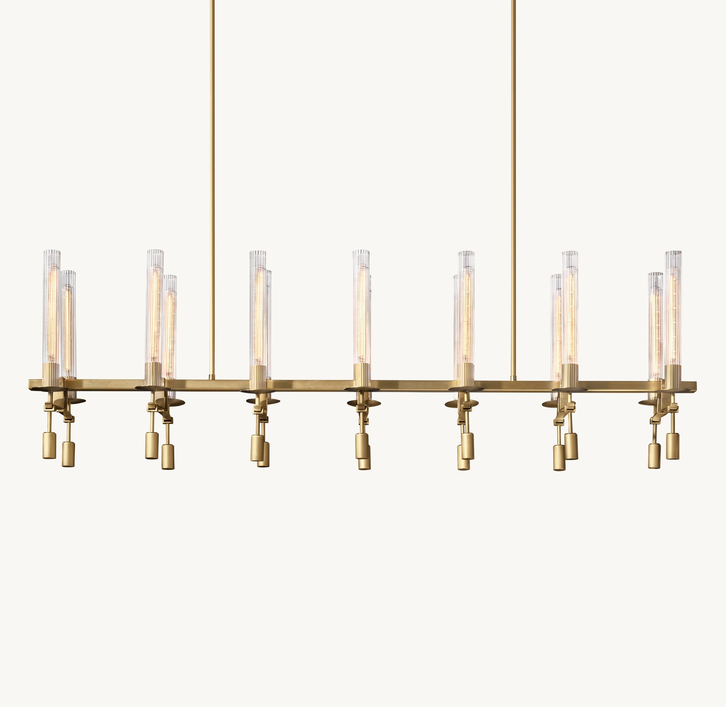 WOMO Candle Linear Chandelier - Fontanelle