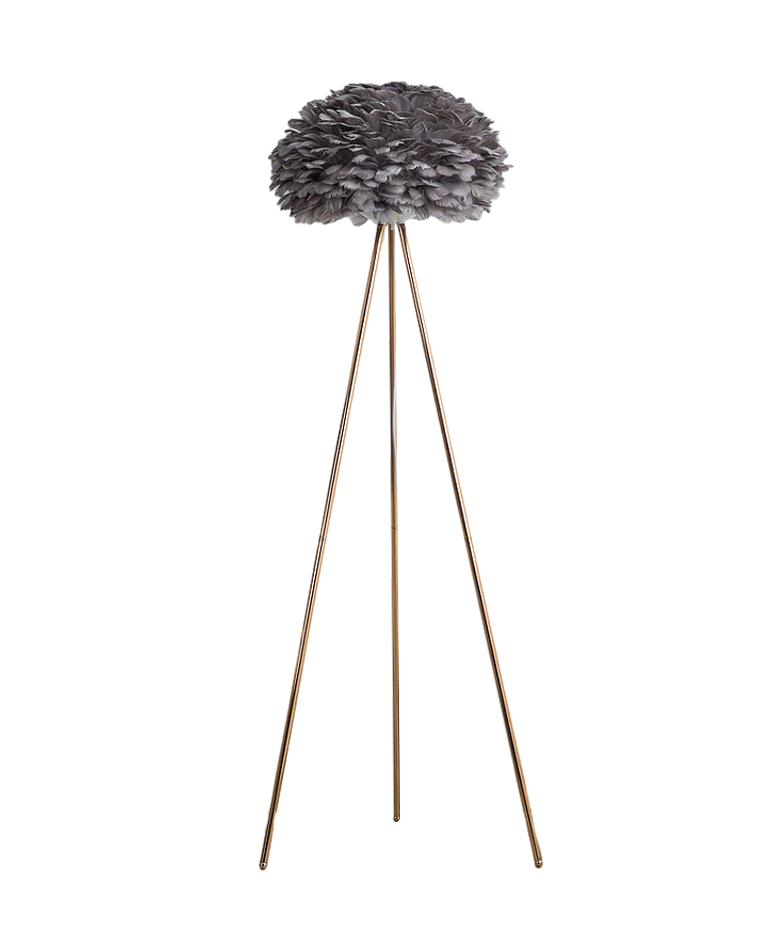 WOMO Feather Tripod Floor Lamp-WM7053