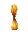 WOMO Twisted Tower Wood Floor Lamp-WM7044 thumbnail