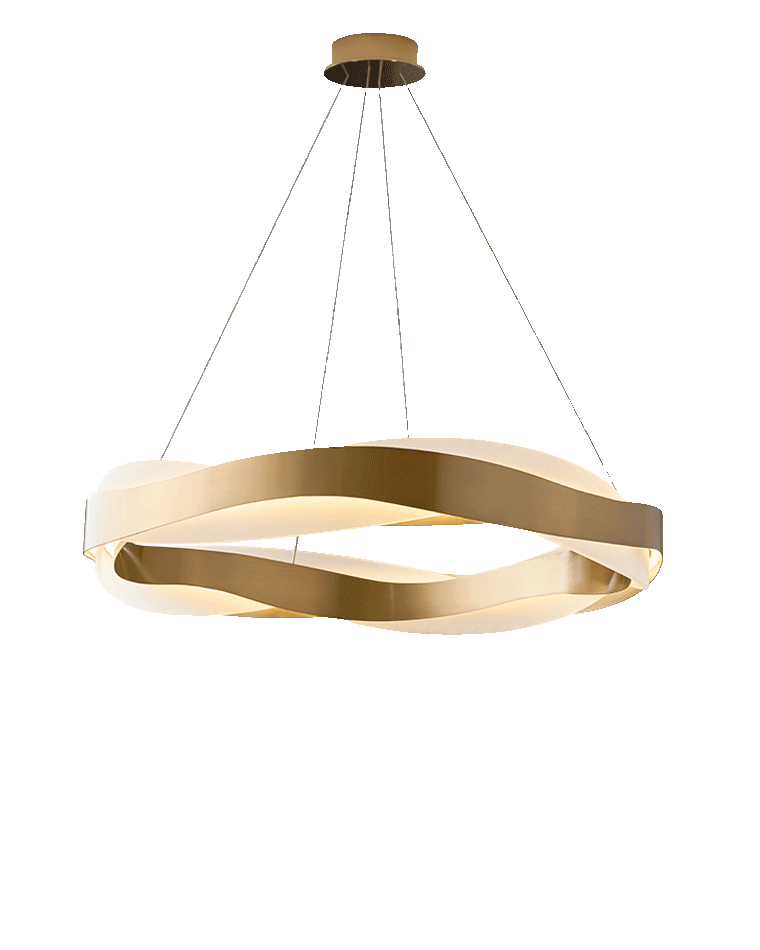 WOMO Wave Circular LED Chandelier-WM2195