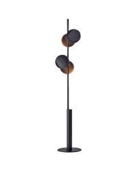 WOMO Black Pole Floor Lamp-WM7037