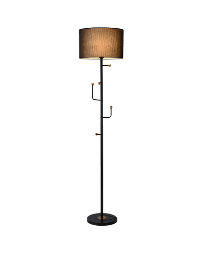 WOMO Coat Rack Tree Floor Lamp-WM7065