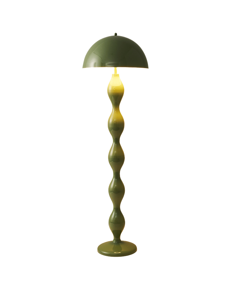 WOMO Dome Spindle Floor Lamp-WM7072