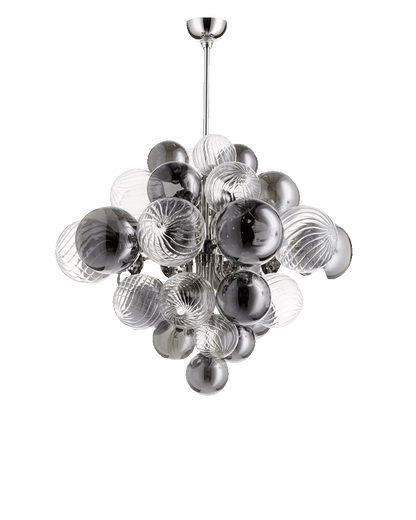 WOMO Smoked Glass Bubble Chandelier-WM2198