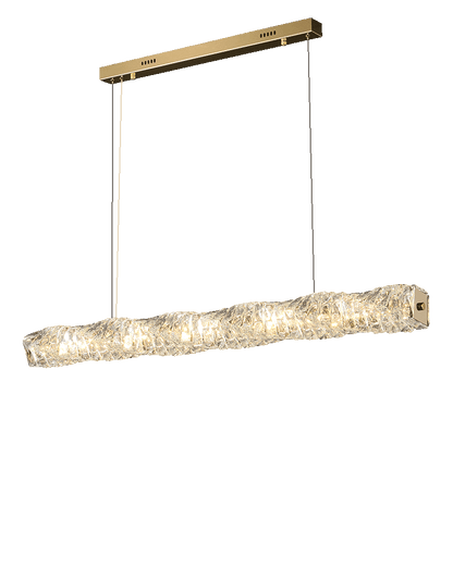 WOMO Twist Linear Crystal Chandelier-WM2193