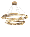 WOMO Möbius Crystal Prism Circular Chandelier-WM2191 thumbnail