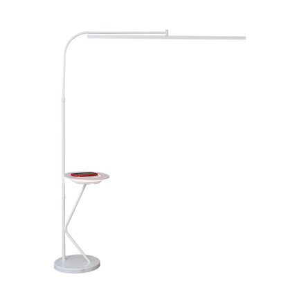 WOMO Linear Reading Floor Lamp with Charging Tray-WM7061