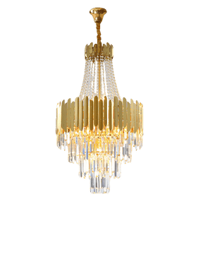 WOMO Crystal Prism Empire Chandelier-WM2207