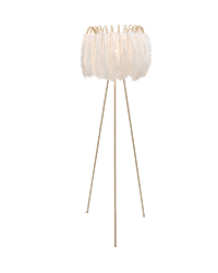WOMO Tripod Feather Floor Lamp-WM7051