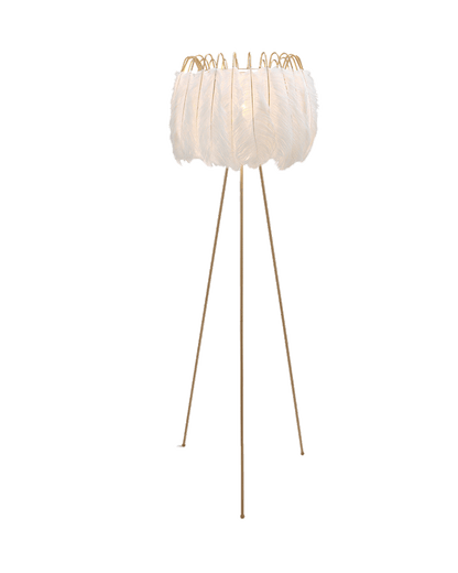 WOMO Tripod Feather Floor Lamp-WM7051