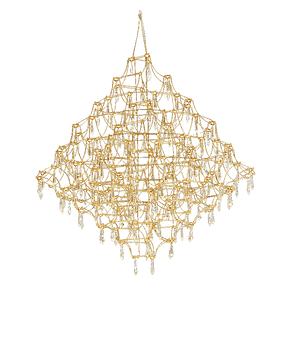 WOMO Large Sculptural Crystal Chandelier-WM2201