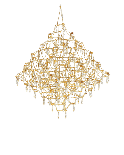 WOMO Large Sculptural Crystal Chandelier-WM2201