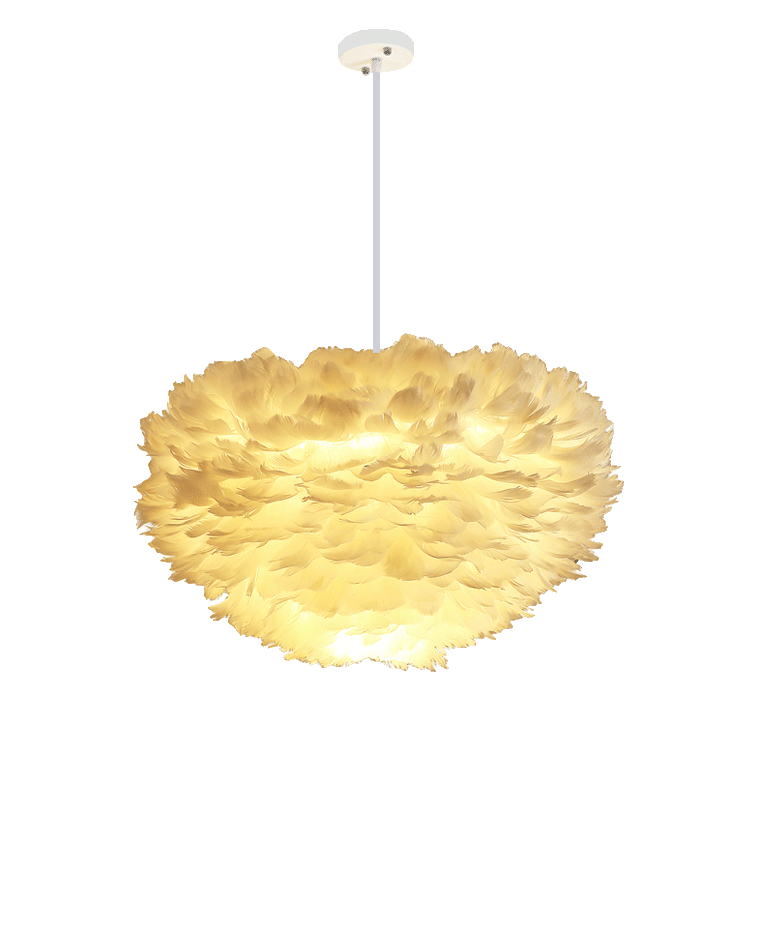 WOMO Feather Cloud Pendant Light-WM2217