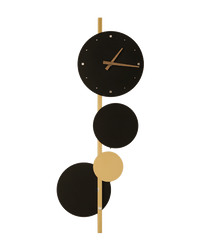 WOMO  Sculptural Wall Clock with Led Light-WM6087