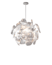 WOMO Mirrored Lucite Chandelier-WM2197