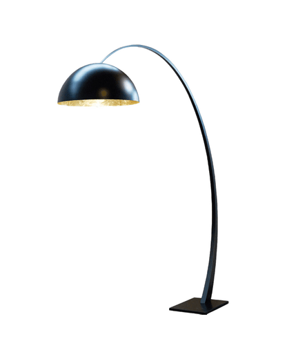 WOMO Dome Arc Floor Lamp over Couch-WM7063