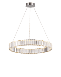 WOMO 2 Tier Circular Crystal Chandelier-WM2192