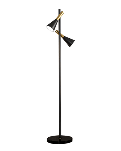 WOMO 2-bulb Adjustable Pole Floor Lamp-WM7067