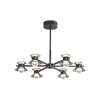 WOMO 6/8/10 Light Black Brass Chandelier-WM2226 thumbnail