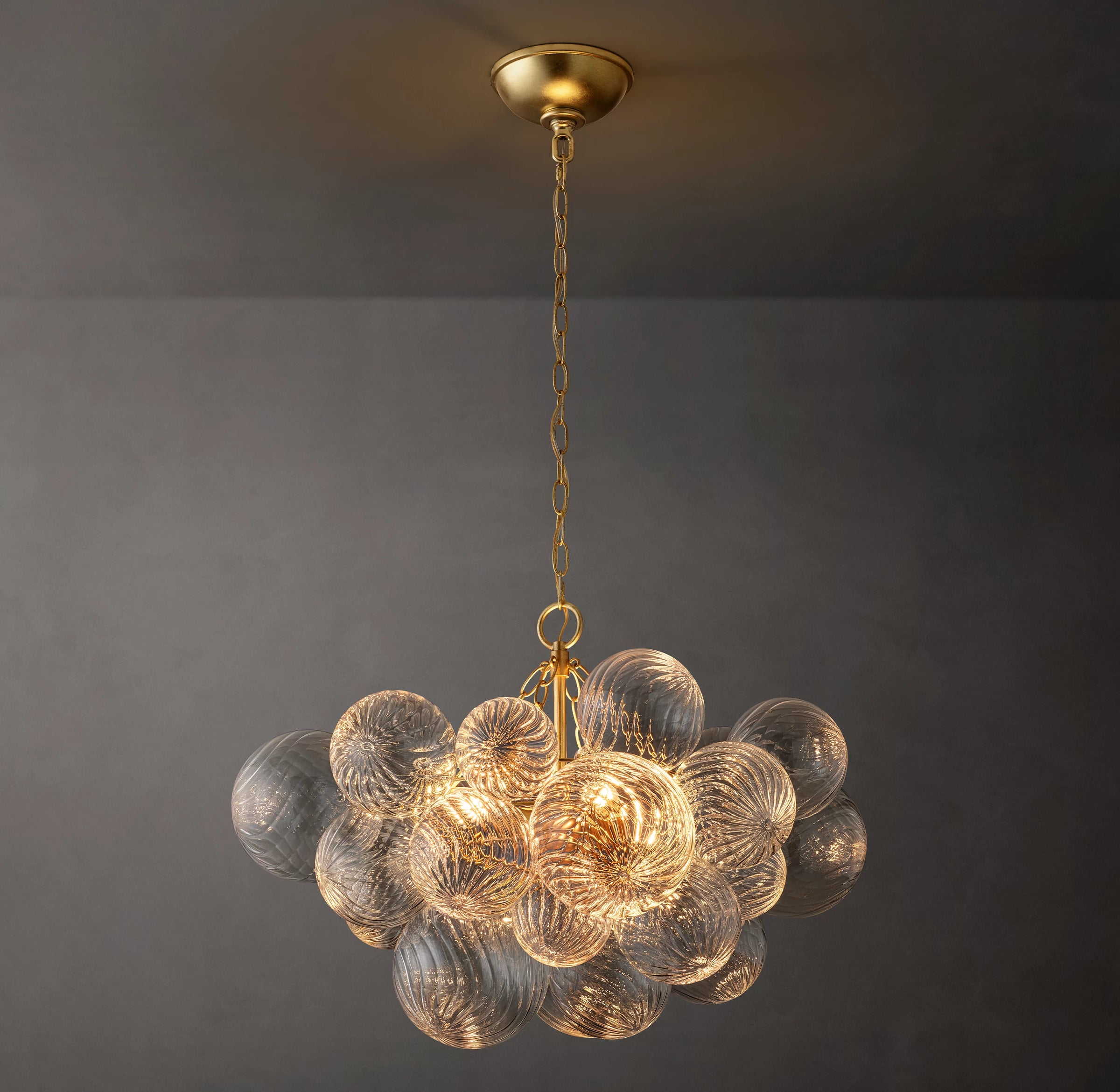 WOMO Glass bubble Chandelier - Talia