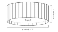 WOMO Drum Alabaster Ceiling Light-WM1139