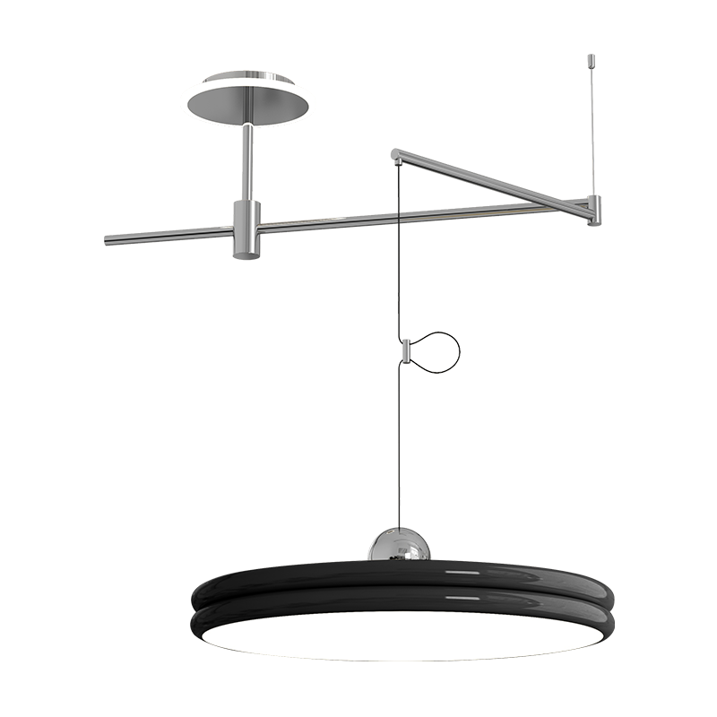 WOMO Disc Offset Pendant Light-WM2251