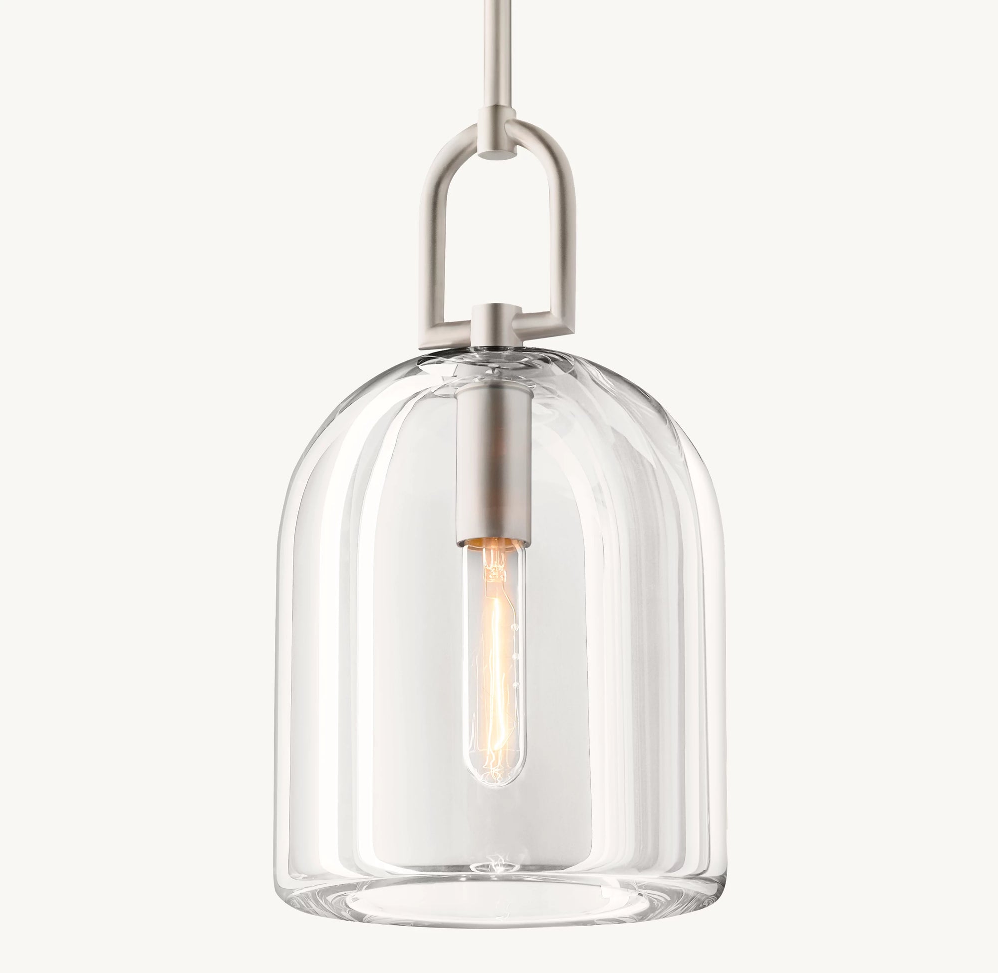 WOMO Cloche Crystal Pendant Light - Botanist
