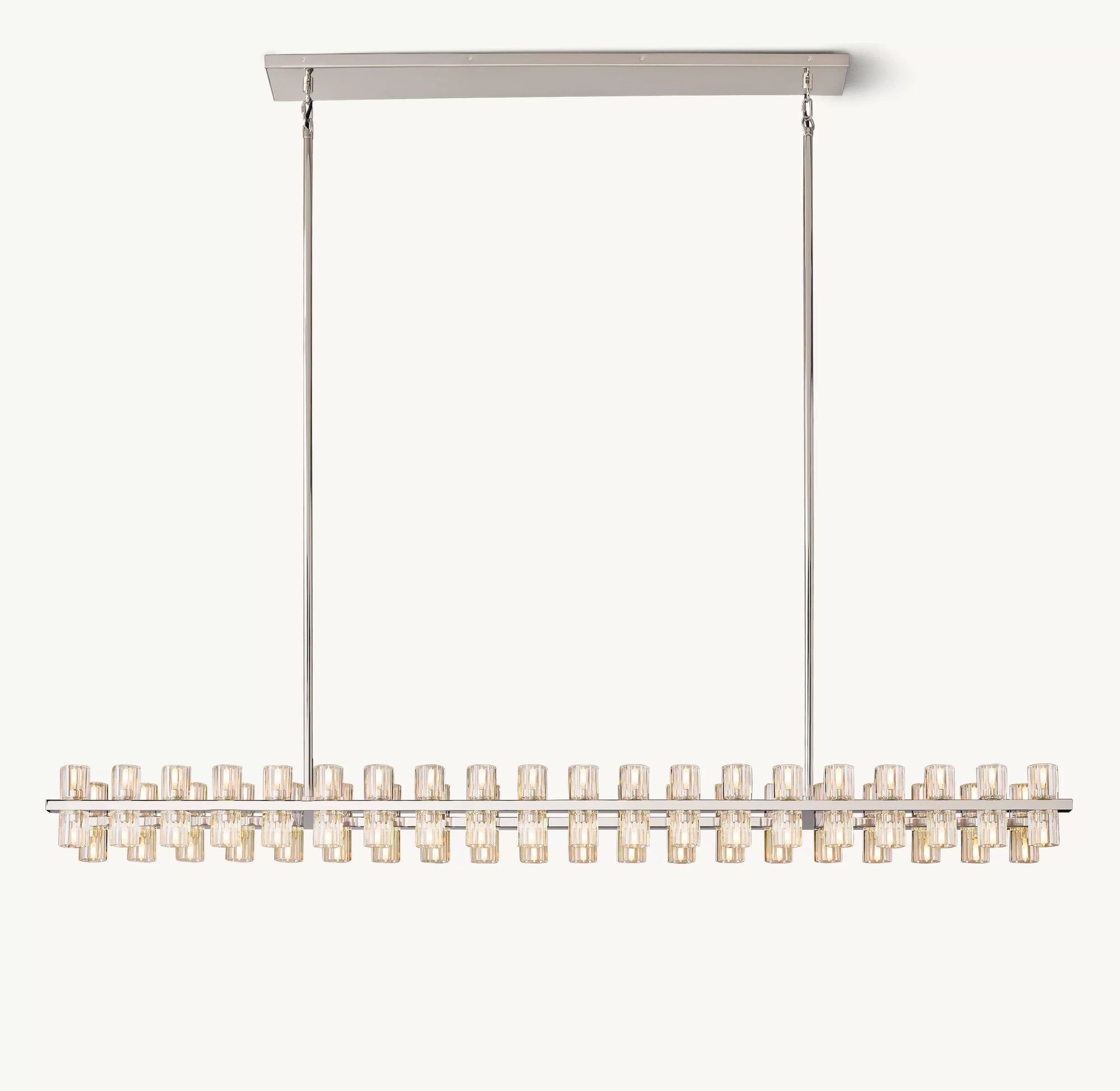 WOMO Hexagonal Crystal Linear Chandelier – Arcachon