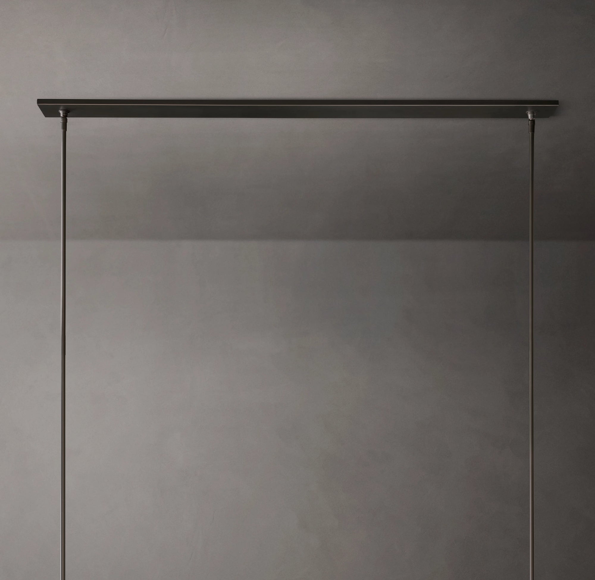 WOMO Cylindrical Milk Glass Linear Chandelier - Ravelle